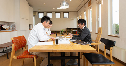 住まいの無料相談会　様子